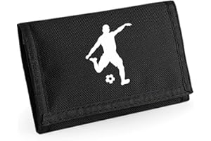 GANBAROU® Children Ripper Wallet Football Player Action Black