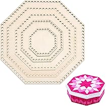 Kit Borsa Uncinetto Fai Da Te Basi In Legno Per Cesti Fai Da Te