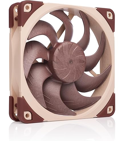 Noctua NF-A12x25 120mmファン 5個セット Noctua NF-A12x25 PWM, Premium Quiet Fan, 4-Pin (120mm, Brown