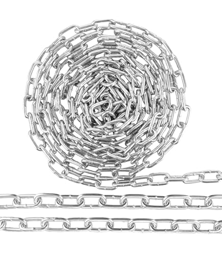 VEVOR Carbon Steel Chain 5 Mm X 76.2 M, 498 Kg Load Capacity - View #5