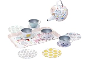 Vilac- Dinette Musicale Suzy Ultman Tabliers et Cache-poussière - Jeux d'imitation pour enfant - 8903, Multicolore