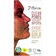 7th Heaven Clean Pores Radiant Skin, Stardust Galactic Gold Peel-Off Mask, With The Infusion of witch hazel, willow herb, tea tree and a sprinkle of biodegradable glitter, 10g
