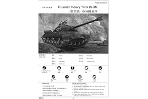 Trumpeter 00316 modèle Kit Lourd Russe Char is-3 m