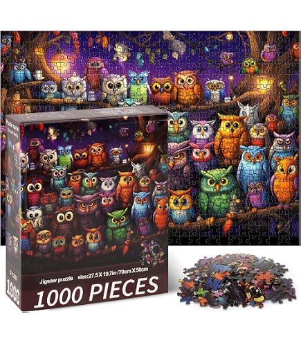Educa - Puzzle 1000 pezzi Unicorni nel mare, Vincent Hie | Puzzle fantasy | Misura 48x68 cm | Include colla Fix | Per adulti 14+ (19025