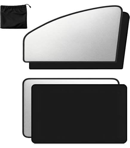 Pare-Soleil En Maille Pour Porte Coulissante De Voiture - Taille L (65-75 X 110-125 Cm) - Anti-Moustiques, Respirable - Camping, Voyage