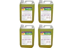 FRESH 365 IDEAL 365 4 x 5 LITRES PET/KENNEL DISINFECTANT LEMON FRAGRANCE