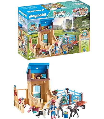 Playmobil - Mur Blanc D'Écurie Transportable Avec Clips - Réf. 5348/5671 - Occasion