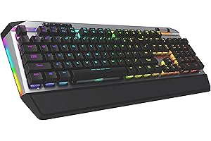 Patriot Memory Viper V765 clavier USB QWERTY Anglais britannique Noir, Argent