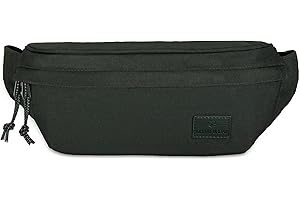 JOHNNY URBAN Sac Banane Femme & Homme Olive - Tom - Sac Ville pour Festivals & Sports - Sacoche Ceinture Tendance Porté Croisé - Petit Sac de Voyage - Imperméable