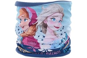 SUN CITY Scaldacollo Sciarpa Tubolare Disney Minnie Spiderman Frozen Paw Patrol Bambina Caldo Pile Bimbo Termico Originale Inverno Ragazzo Morbido Neve Invernale Regalo Compleanno (Frozen)