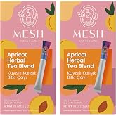 Mesh Stick Kayısı Form &Ccedil;ayı Kayısılı Bitki &Ccedil;ayı 2 Paket Bir Arada