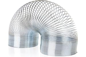 HMN Metal Magic Spring Toy, Perfect Sensory Toy for Autistic and Solid Stretchy Bouncing Fidget toys