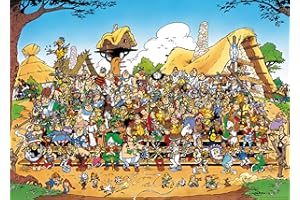 Ravensburger - Puzzle Adulte - Puzzle 1000 pièces - Photo de Famille - Astérix - Adultes et Enfants à partir de 14 Ans - Puzzle de qualité supérieure - Bande Dessinée/BD Astérix - 12000473