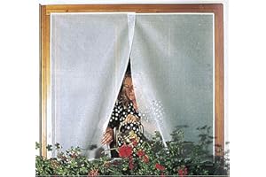 WERKA PRO Moustiquaire en Tulle Blanc 100x100 cm