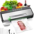 Machine Sous Vide Alimentaire Automatique Vuxava – Appareil De Conservation Professionnel Avec 20 Sacs Inclus – Noir - 10