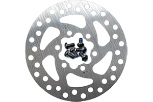 myBESTscooter - Disque 120 mm avec 6 Trous de vis pour unité de Frein pour Trottinette électrique Segway Ninebot G3, ZT3, F, Kukirin G2 Pro, NIU KQi3, KQi3 Max, KQi3 Pro