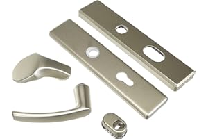 ABUS Okucie drzwiowe KLZS714 F2, nowe srebro, 08428