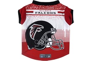 Littlearth Unisex-Adult NFL Atlanta Falcons Performance Pet T-Shirt, Team Color, Small