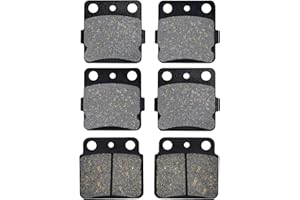 AHL Vorne und Hinten Bremsbeläge Kompatibel mit Suzuki LTZ400 LT-Z 400 2003 2004 2005 2006 2007 2008 2009 2010 2011 2012