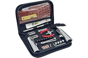 TONZACK Kit de réparation de pneus - 61 pièces - Joint Rapide - Outils de réparation de pneus universels pour réparer Les crevaisons de pneus pour Voiture, Camion, Tracteur, remorque, Moto