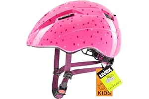 ‎UVEX uvex Kid 2 - Leichter Fahrradhelm für Kinder - individuelle Größenanpassung - erweiterbar mit LED-Licht