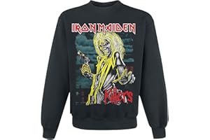 Iron Maiden Killers Green Clouds Männer Sweatshirt schwarz Band-Merch, Bands