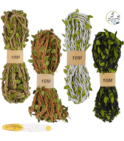 Ghirlanda Edera Artificiale 20 Metri - Decorazione Per Matrimoni E Feste - Foto 2