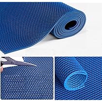 Tappeto Antiscivolo Drenante Per Doccia - PVC, Grigio O Verde, Taglia 60x120 Cm - Foto 9