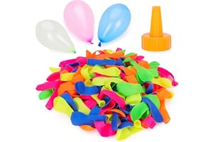 Toyland®-paket med 200 vattenballonger - Inkluderar vattenfyllning - Sommarleksaker utomhus för barn