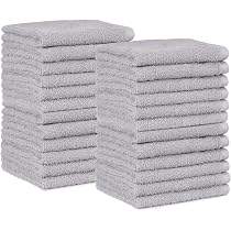 KORVITA Set Di 2 Asciugamani Estivi A Forma Di Fungo 45x66cm | Morbidi E Assorbenti In 100% Cotone Per Bagno E Spiaggia