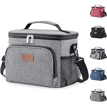 Sac Isotherme Lifewit 30L - Glacière Souple Repas | Pique-nique, Plage, Camping | Gris