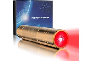 iKeener Torcia per Terapia a Luce Rossa,Dispositivo Trattamento Infrarossi Portatile Approvata FDA,Lunghezze D'onda 660nm e 808nm,per Alleviare Dolore Di Mani,Schiena,Collo,Vita,Spalle e Ginocchia