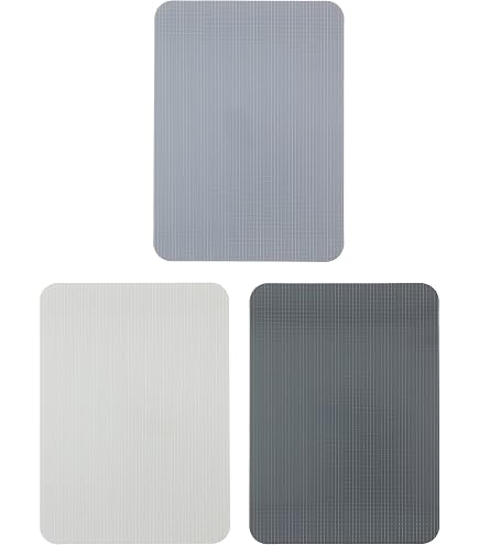 KESPER 30754 Tagliere in plastica grigia 25x15x0,9 cm