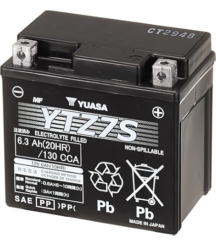 Batterie Moto Kyoto 12V 4Ah Pour Kawasaki KMX 125 (1986-2003) - Référence YB4L-B - Neuf Sous Garantie 2 Ans