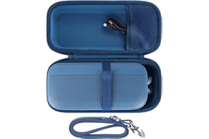 Peyyargo Duro Funda Protectora Compatible con Bose Novedad SoundLink Plus Altavoz Portátil (Azul Oscuro)