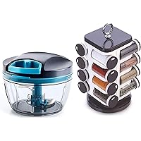 Ganesh Plastic Chopper with Spice Rack