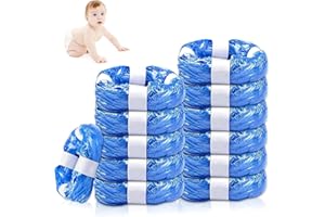 PARPAT 12 Packs Recharge Poubelle à Couche Anti Odeur, 4.5M Sac Poubelle Couche Sale de Bébé Épais Sac Litière Chat,Compatible pour Recharge Poubelle et un seau à litière pour chat