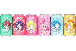 STARRY MART YHB Ocean Bomb & Sailor Moon Sparkling Water 330ml Assorted 6 Flavours