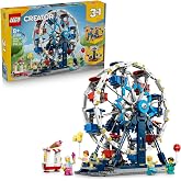 LEGO Creator 3&rsquo;&uuml; 1 Arada İkonik D&ouml;nme Dolap 31389-8 Yaş ve &Uuml;zeri &Ccedil;ocuklar i&ccedil;in UFO Yolculuğu veya Atlıkarınca Olarak İnşa Edi