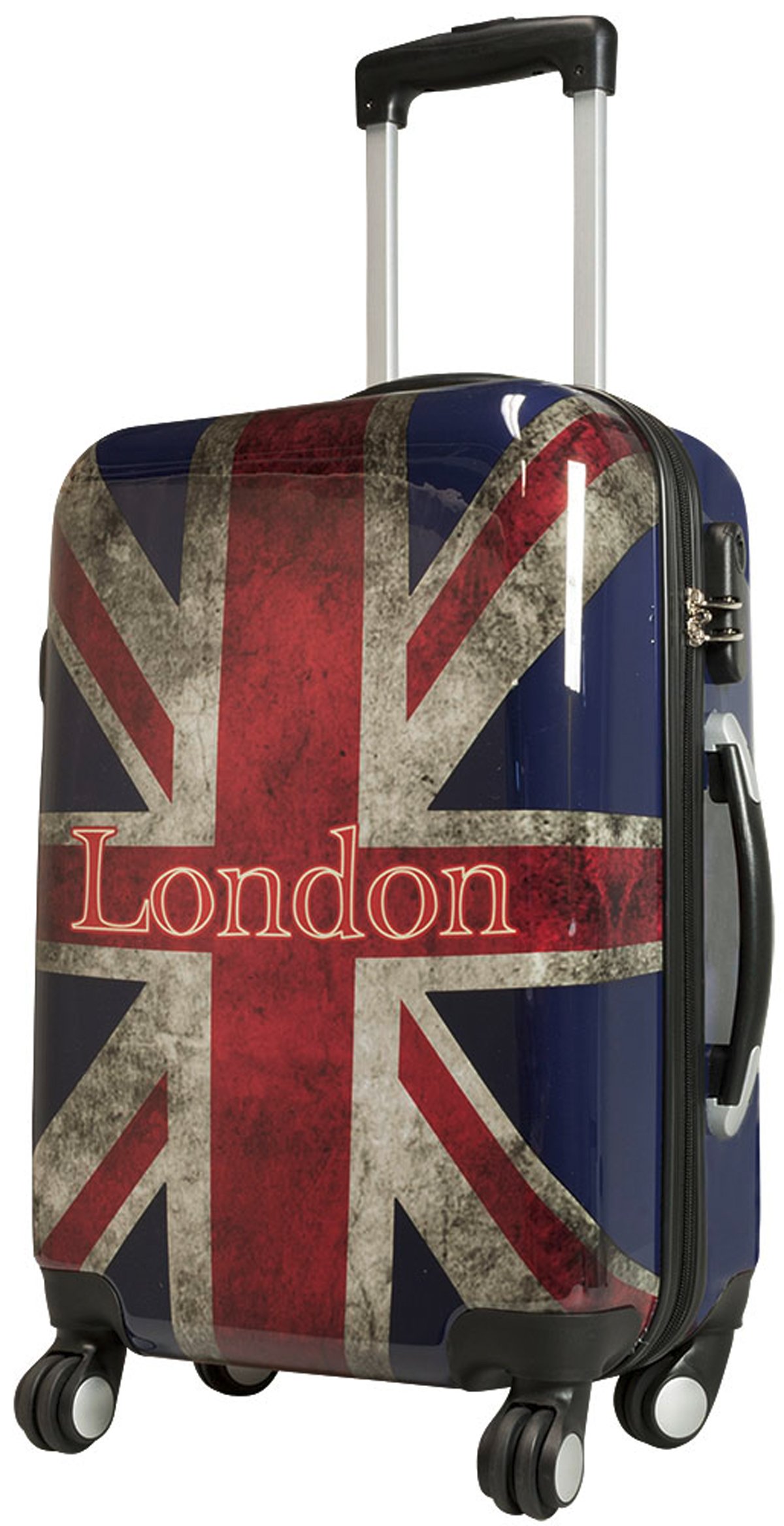 I I Reisekoffer Bowatex Trolley Handgepäck England Flagge Union Jack 55