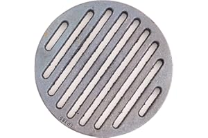 SHOPPING-KOBOLDE Premiumqualität Ø 18,5 cm Rundrost Gussrost Ofenrost Kaminrost Ascherost Feuerrost