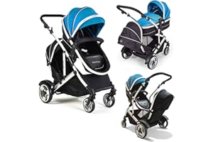 KIDS KARGO Duel DS Baby & Tot Double Tandem Pushchair