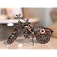 Homezone Vintage Hand Crafted Motorbike Gifts for Dad, Husband, Men; Collectible Model Bike Sculpture For Motorcycle Lovers, Birthday Gift