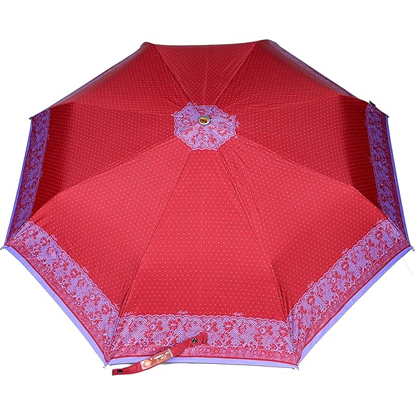 MOHENDRA DUTT & SONS Mono Emboss Print Umbrella (5578