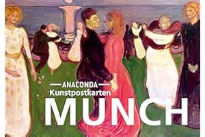 Postkarten-Set Edvard Munch: 18 Kunstpostkarten aus hochwertigem Karton. ca. 0,28€ pro Karte (Anaconda Postkarten, Band 67)