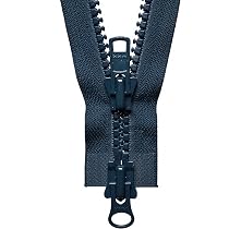 YKK Semi-automatischer Reißverschluss Nr. 501 - 15 Cm, Weiß, Für Jeans & Hosen