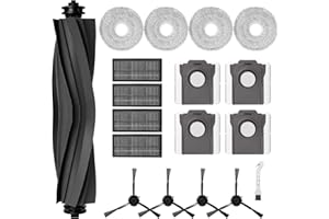 FIXBETTER Kit d'accessoires pour Dreame L10s Pro Ultra Heat/X30 Ultra/L10s Ultra Gen 2/Mova E30 Ultra/L40 Ultra AE aspirateur robot (18 accessoires)