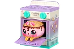 COOKEEZ MAKERY The Lil' Bakez Multi Pet Playset, Comes With Everything Children Need To Mix And Make 3 Bakes, includes 3 non-electric Scented Plush Pets, Ingredients, Accessories And Apron