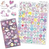 Paper Projects Magische Einhörner Mega Sticker Pack – Glitzernde & Glänzende Aufkleber Für Kinder