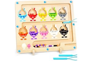 CRIOLPO Montessori Juguetes de 2 3 4 5 años, Juego de Combinación de Colores & Clasificación Motricidad Fina Juguetes, Juegos Educativos niños 2-5 años de Regalo